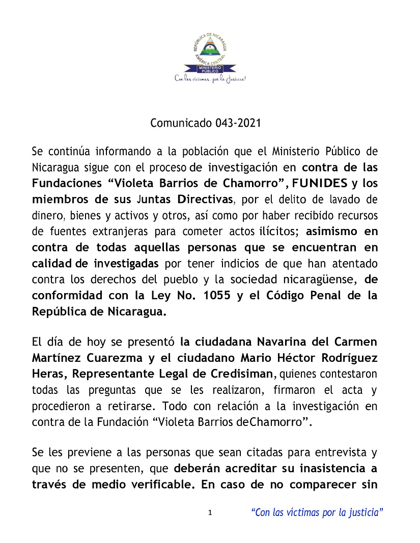 MINISTERIO